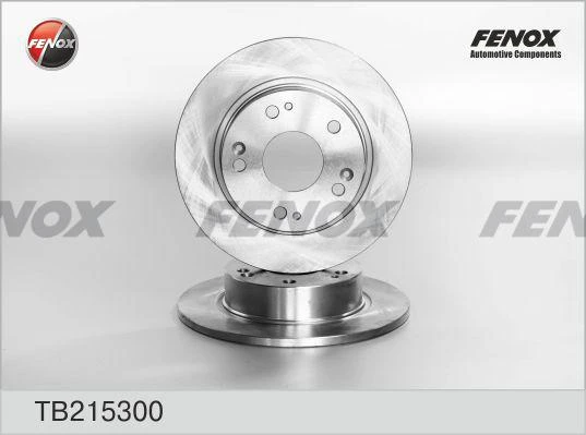 Диск тормозной задний Fenox TB215300