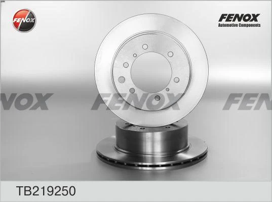 Диск тормозной задний Fenox TB219250