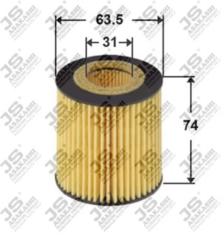 Фильтр масляный JS Asakashi OE0041