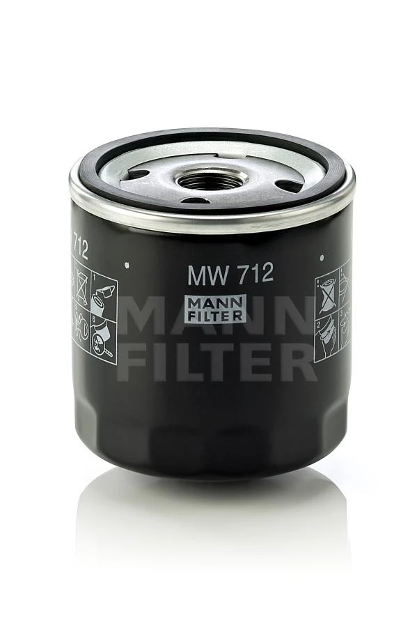 Фильтр масляный MANN-FILTER MW712