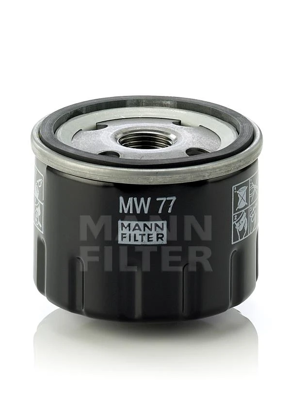 Фильтр масляный MANN-FILTER MW77