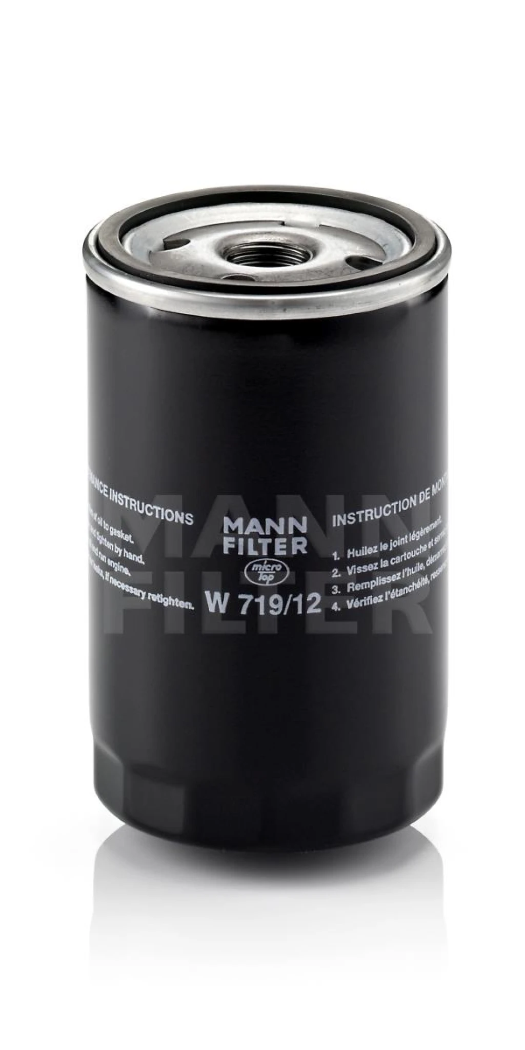 Фильтр масляный MANN-FILTER W719/12