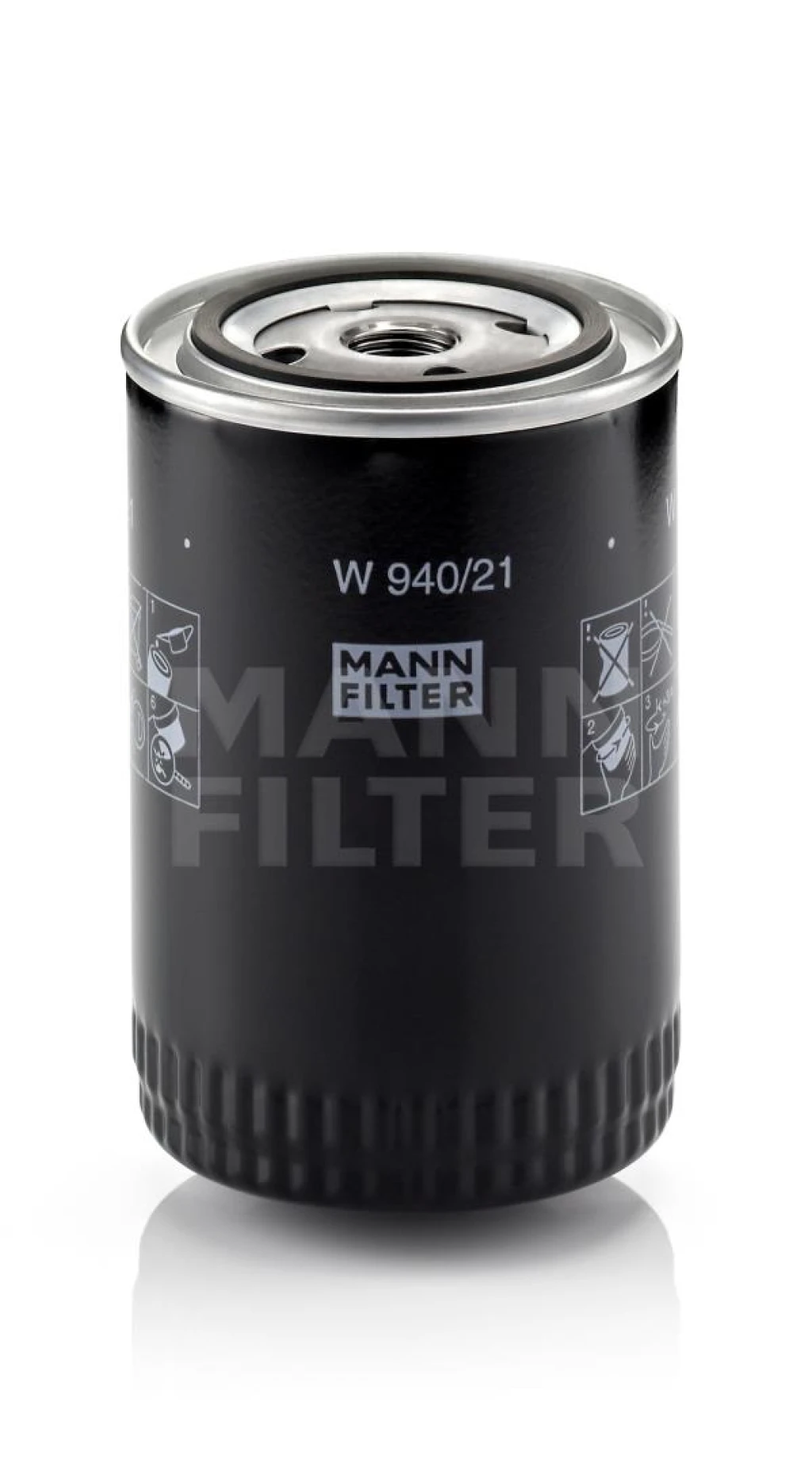 Фильтр масляный MANN-FILTER W940/21