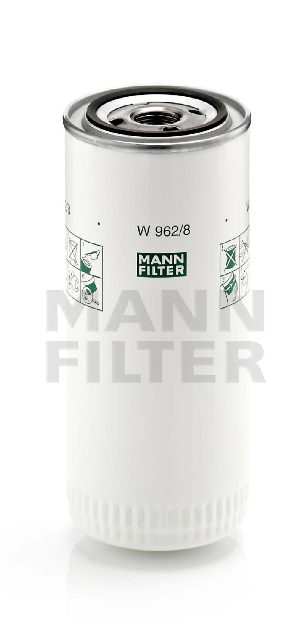 Фильтр масляный MANN-FILTER W962/8