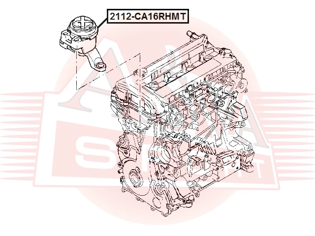 Опора двигателя Asva 2112-CA16RHMT