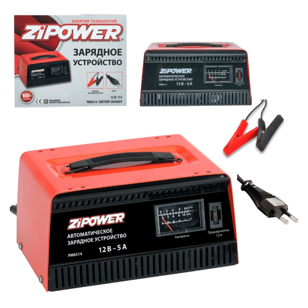 Зарядное устройство ZiPOWER PM6514 12В 5А