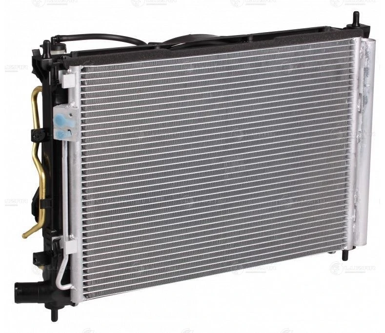 Блок охлаждения (радиатор+конденсер+вентилятор) Luzar LRK 081V4