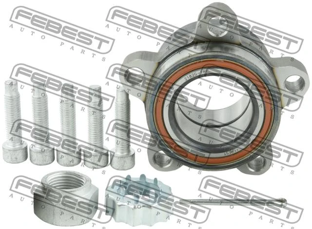 Ступица передняя комплект FEBEST 2182G-TRF