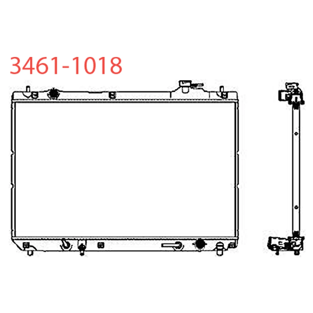 Радиатор охлаждения Sakura 34611018