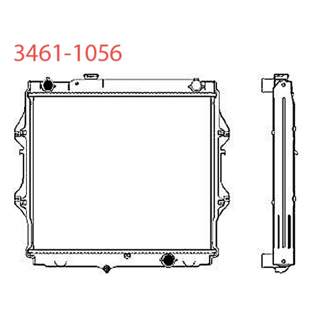 Радиатор охлаждения Sakura 34611056