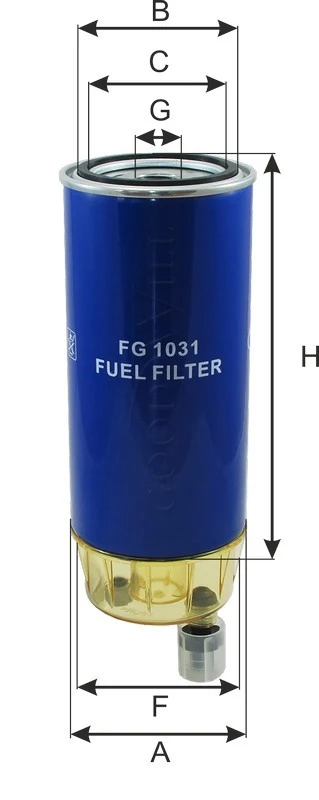 Фильтр топливный GOODWILL FG1031