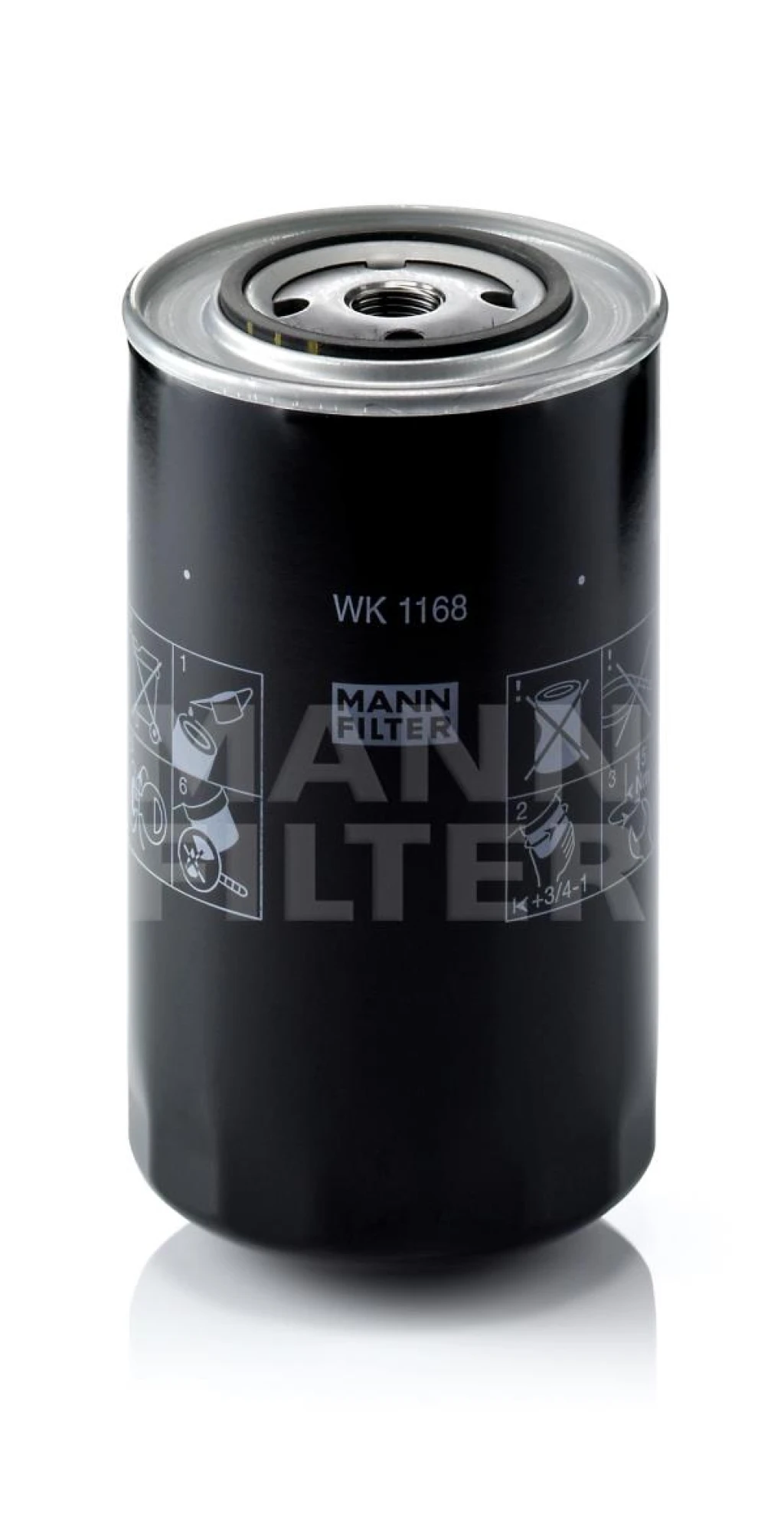 Фильтр топливный MANN-FILTER WK1168