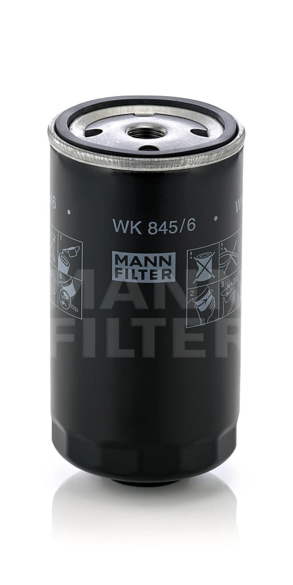 Фильтр топливный MANN-FILTER WK845/6