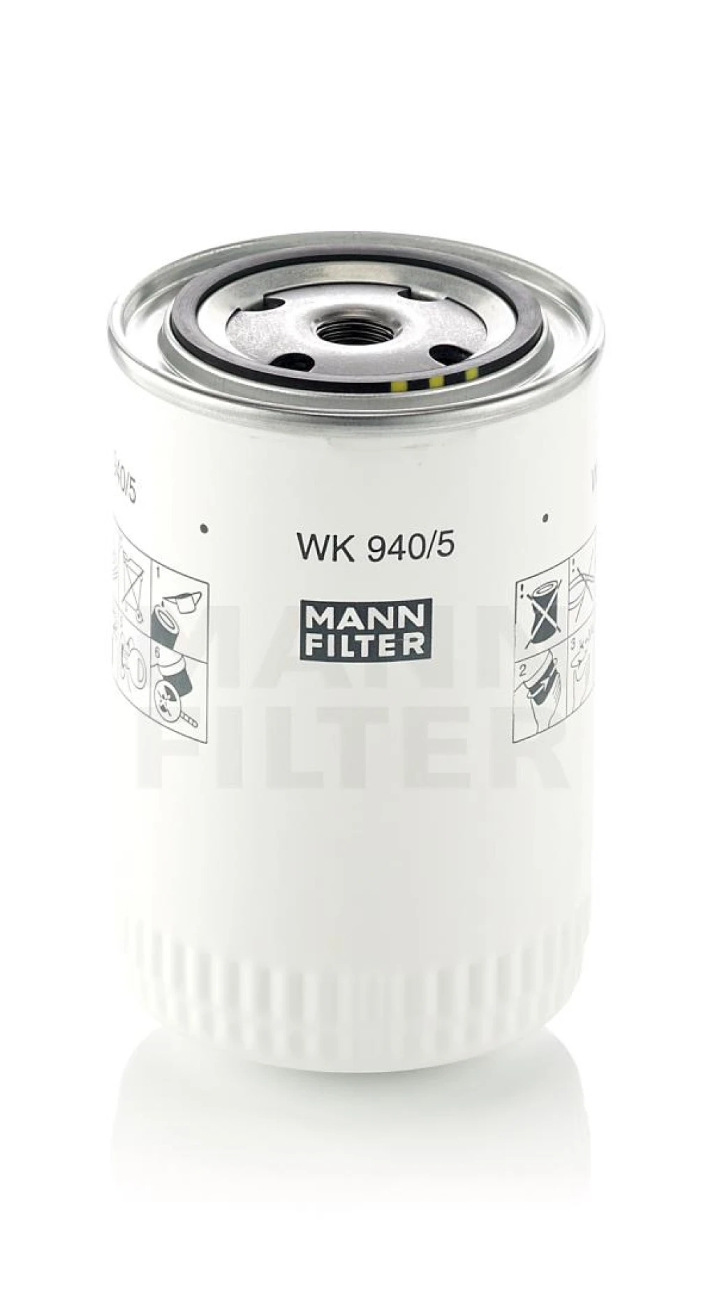 Фильтр топливный MANN-FILTER WK940/5