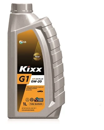 Моторное масло Kixx G1 0W-20 синтетическое 1 л