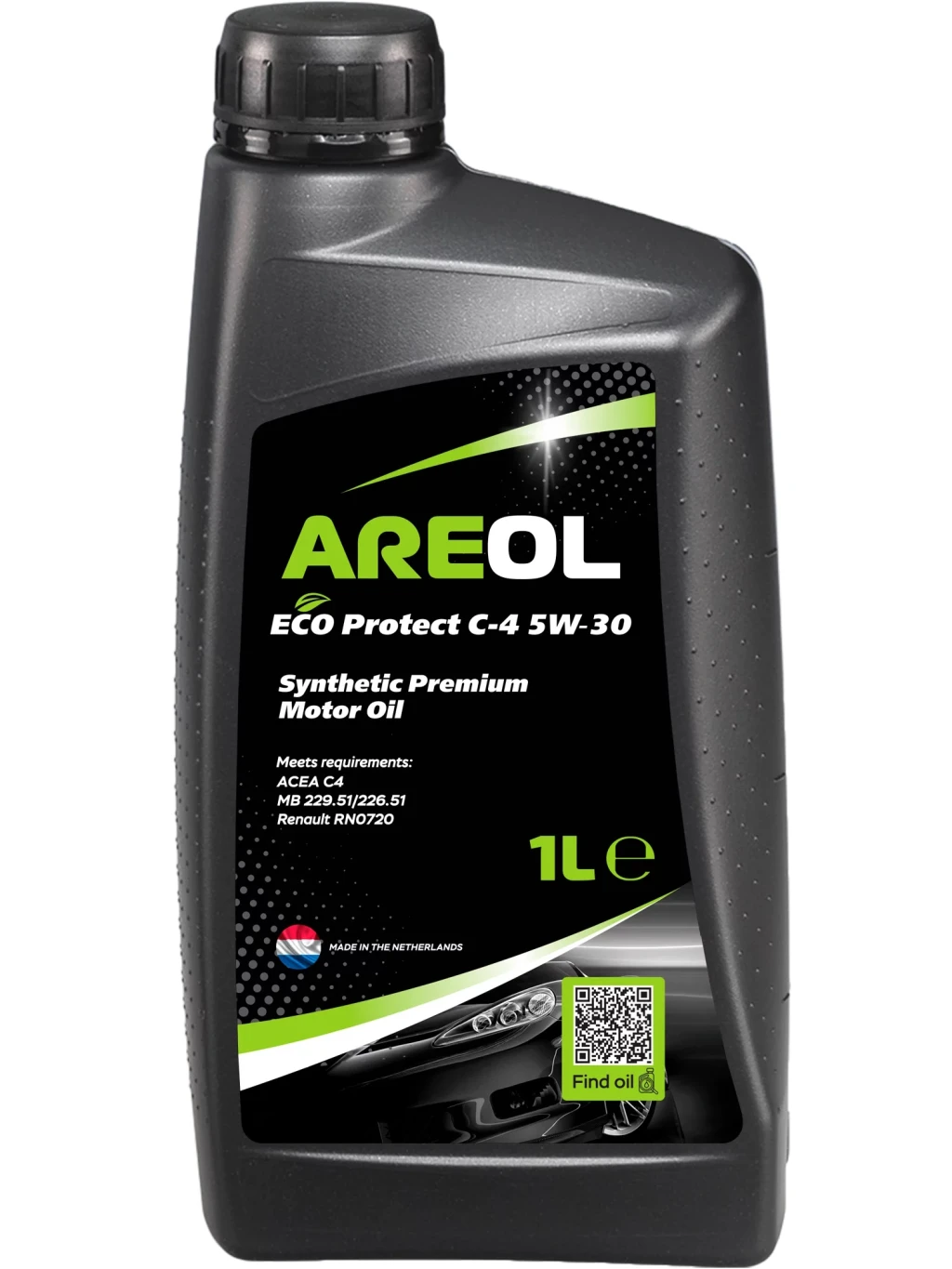 Моторное масло AREOL ECO Protect C-4 5W-30 синтетическое 1 л