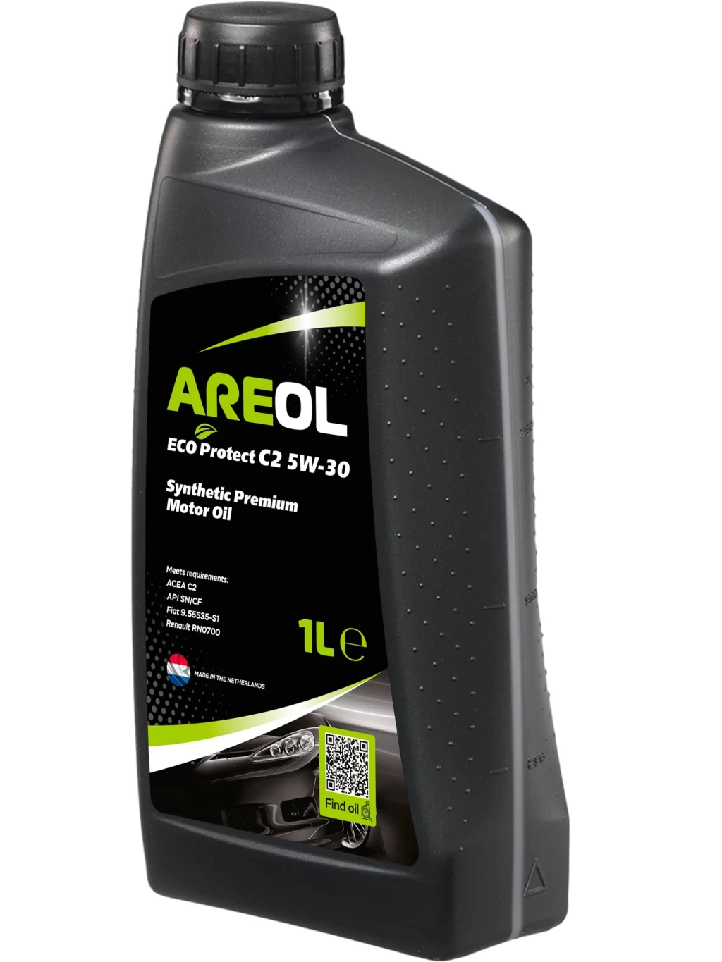 Моторное масло AREOL ECO Protect C2 5W-30 синтетическое 1 л
