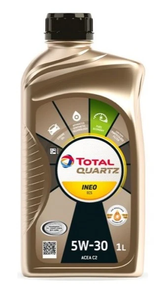 Моторное масло Total Quartz Ineo ECS 5W-30 синтетическое 1 л, 213768