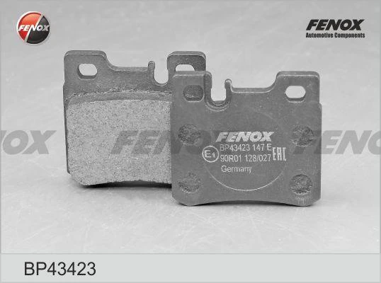 Колодки тормозные дисковые Fenox BP43423