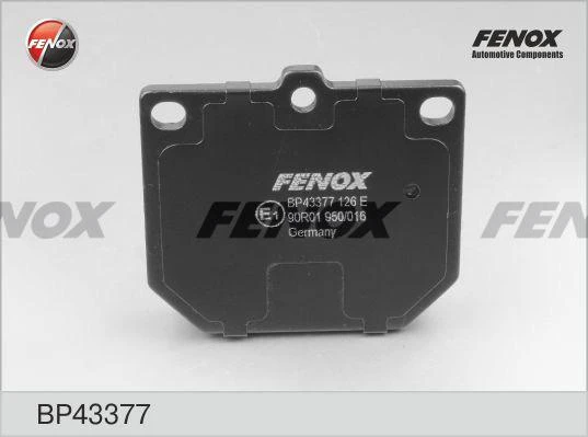 Колодки тормозные дисковые Fenox BP43377