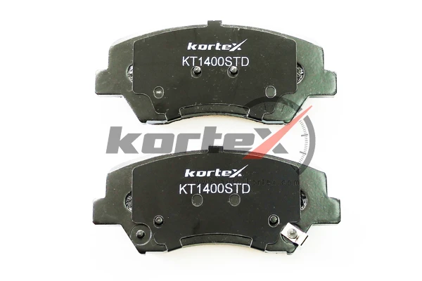Колодки тормозные дисковые Kortex KT1400STD