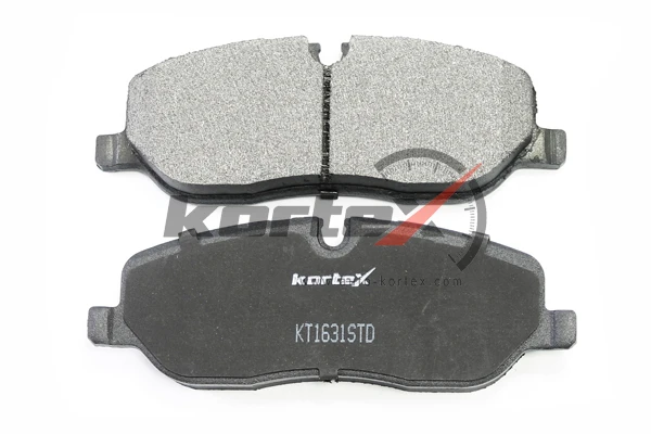 Колодки тормозные дисковые Kortex KT1631STD