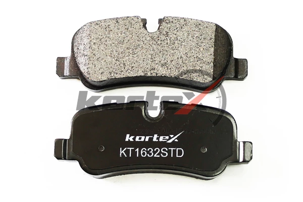 Колодки тормозные дисковые Kortex KT1632STD