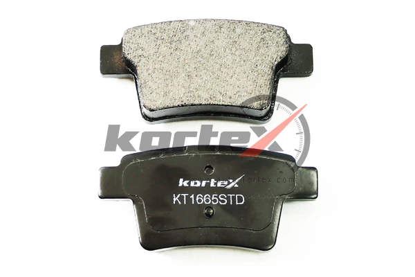 Колодки тормозные дисковые Kortex KT1665STD
