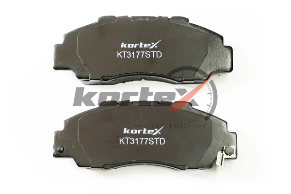 Колодки тормозные дисковые Kortex KT3177STD