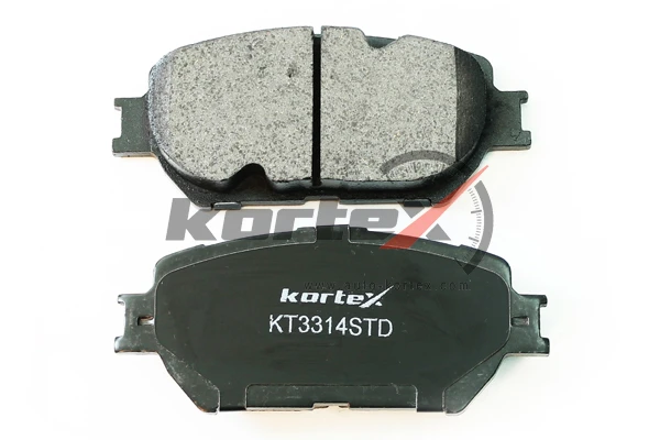 Колодки тормозные дисковые Kortex KT3314STD