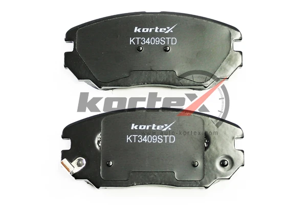 Колодки тормозные дисковые Kortex KT3409STD