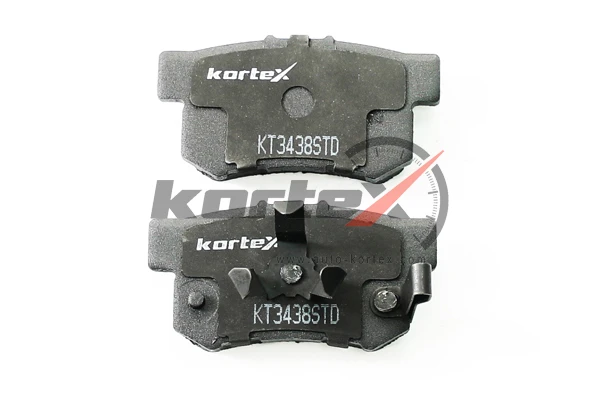 Колодки тормозные дисковые Kortex KT3438STD