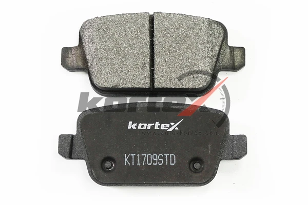 Колодки тормозные дисковые Kortex KT1709STD