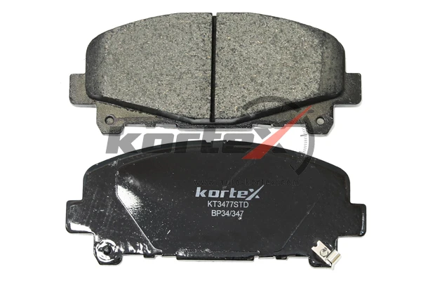 Колодки тормозные дисковые Kortex KT3477STD