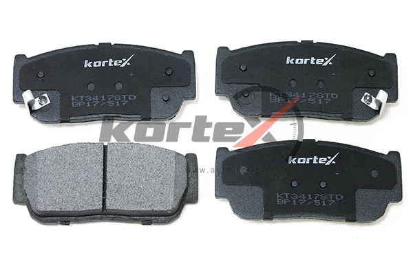 Колодки тормозные дисковые Kortex KT3417STD
