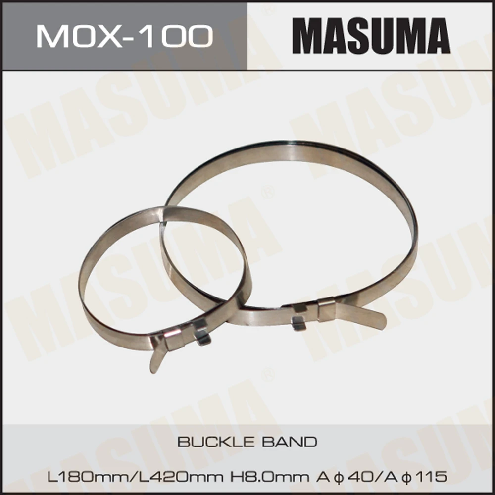 Хомут ленточный для пыльника ШРУС Masuma MOX-100