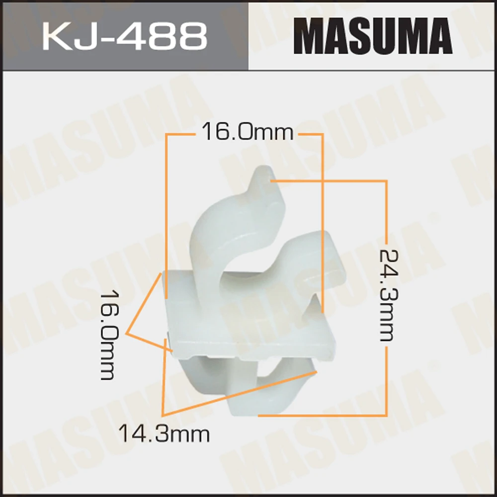 Клипса Masuma KJ-488