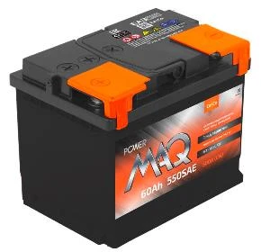 Аккумулятор легковой MAQ Power 60 а/ч 500А Прямая полярность