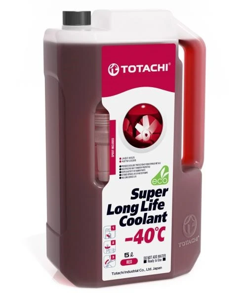 Антифриз Totachi Super Long Life Coolant красный -40°С 5 л