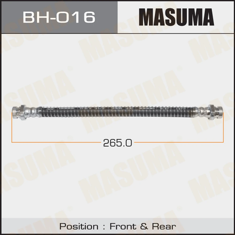 Шланг тормозной Masuma BH-016
