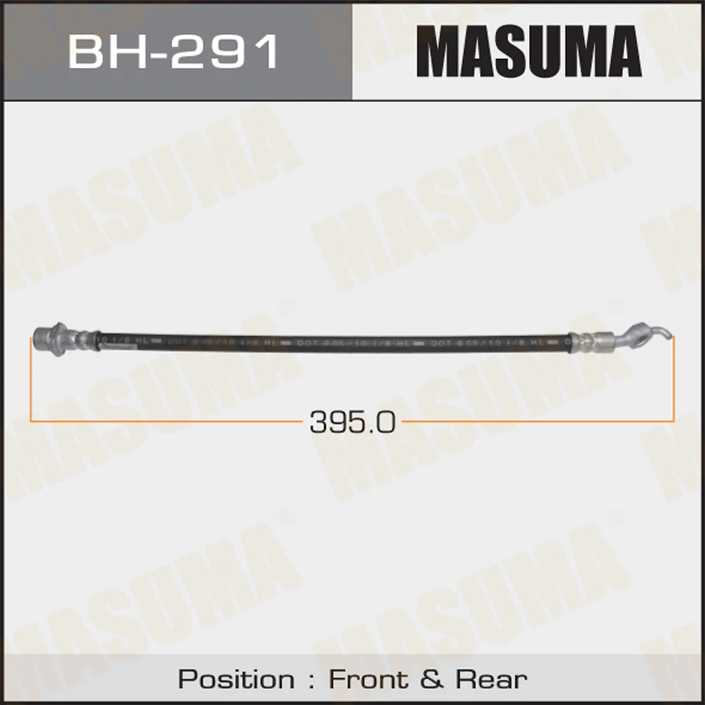 Шланг тормозной Masuma BH-291