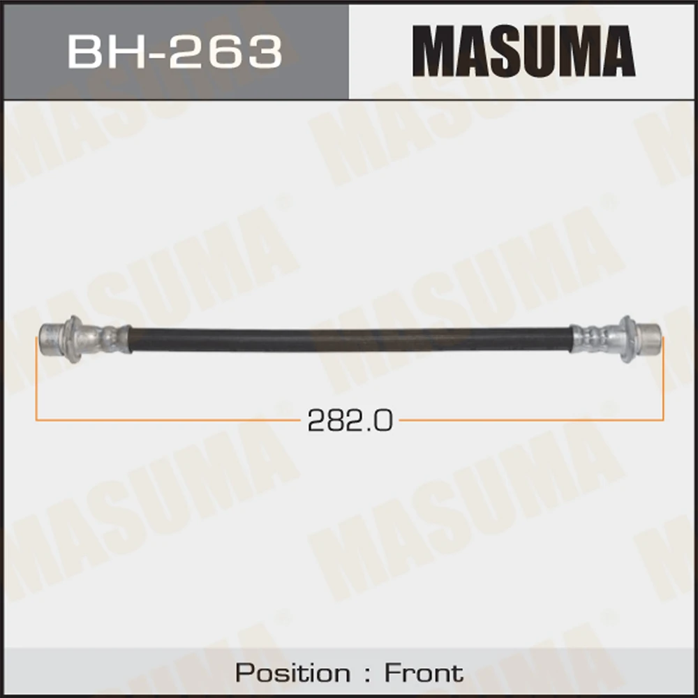 Шланг тормозной Masuma BH-263