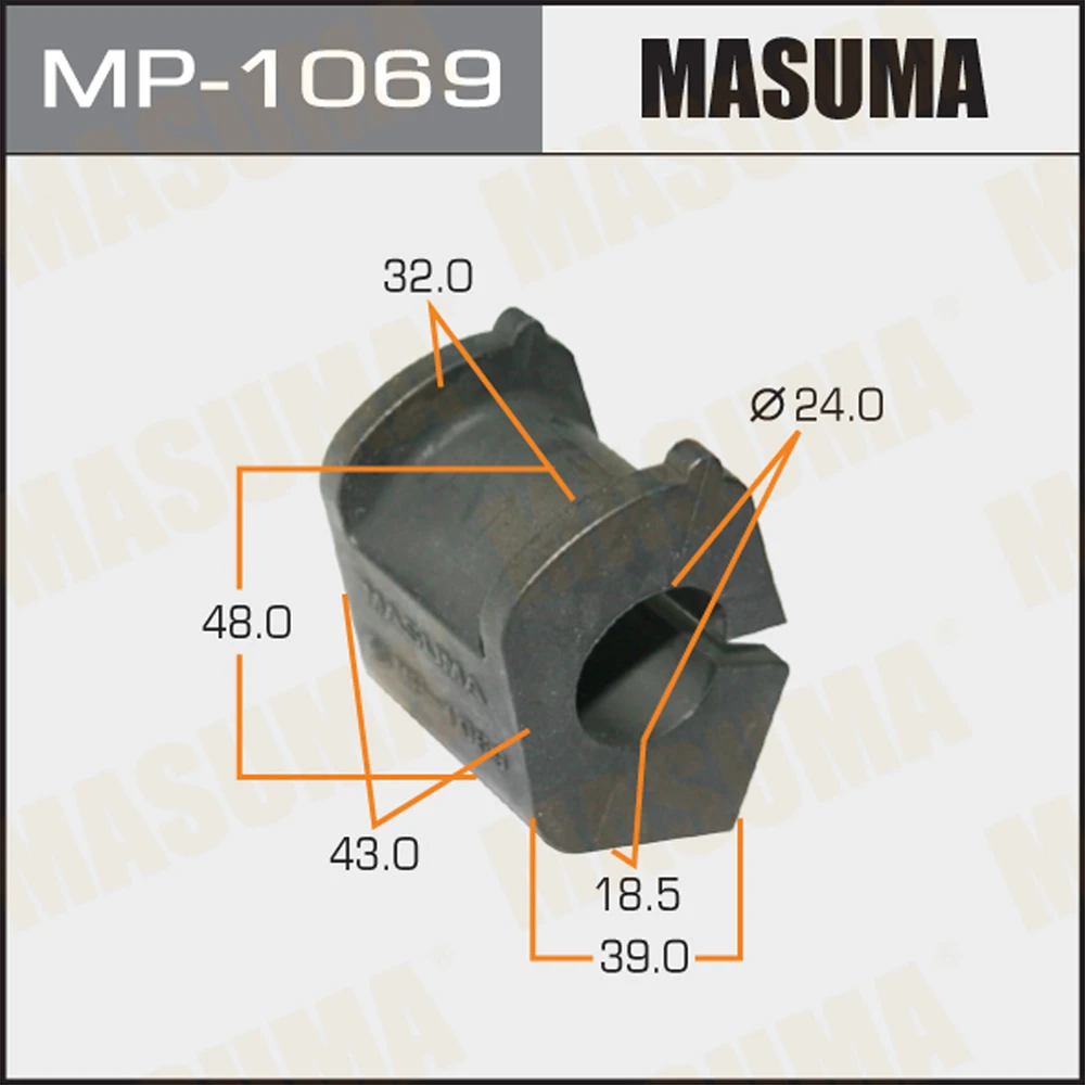 Втулка стабилизатора Masuma MP-1069