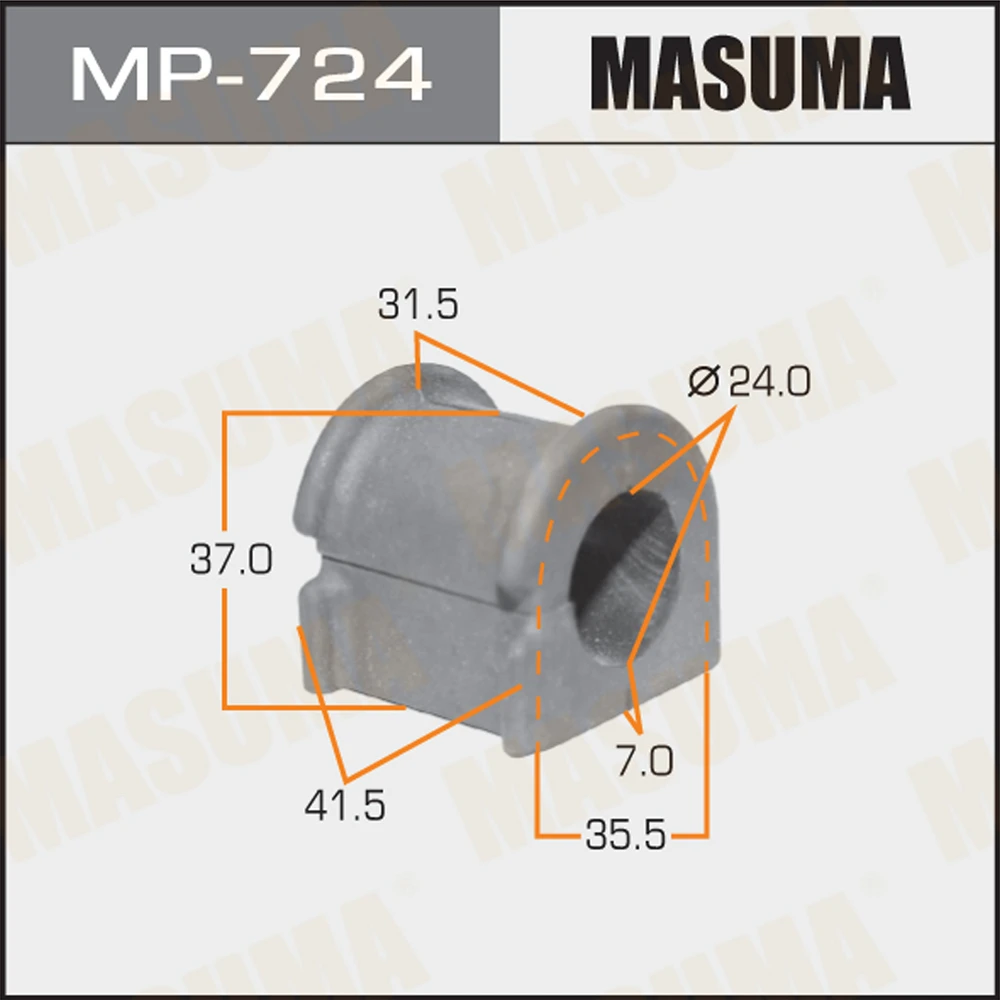 Втулка стабилизатора Masuma MP-724