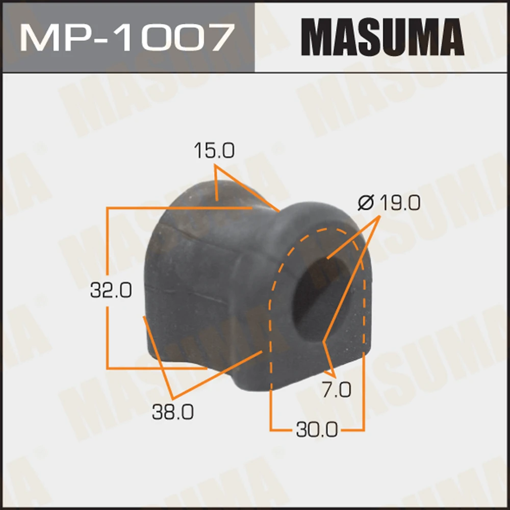 Втулка стабилизатора Masuma MP-1007
