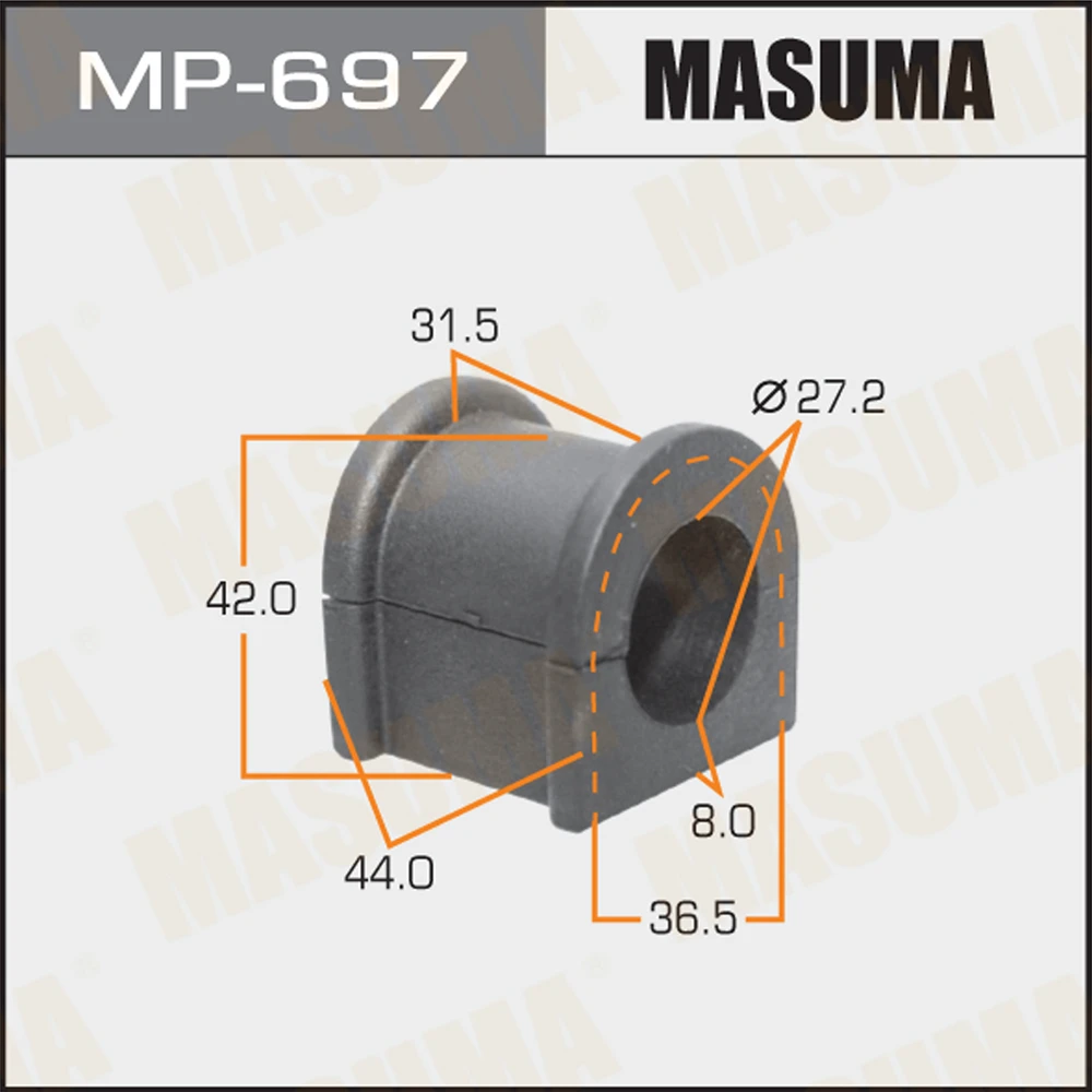 Втулка стабилизатора Masuma MP-697