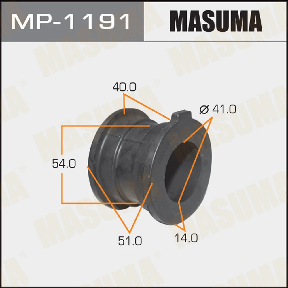 Втулка стабилизатора Masuma MP-1191