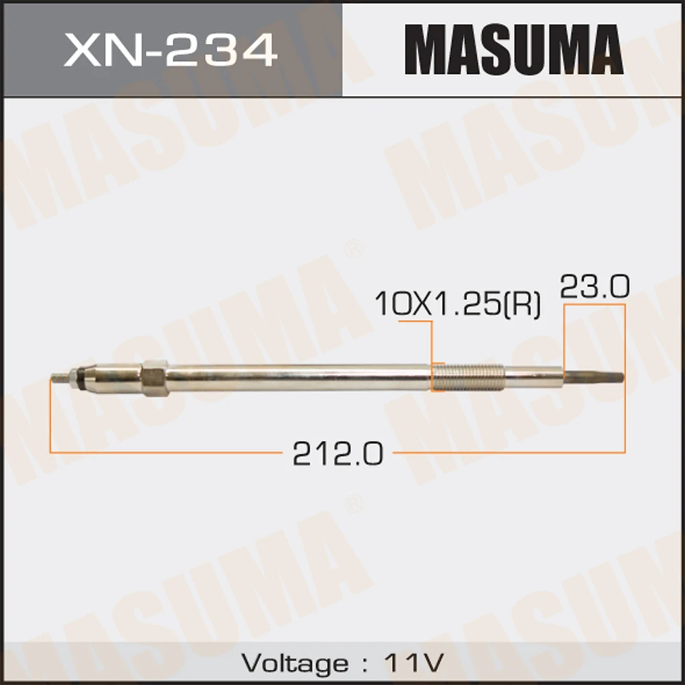 Свеча накаливания Masuma XN-234