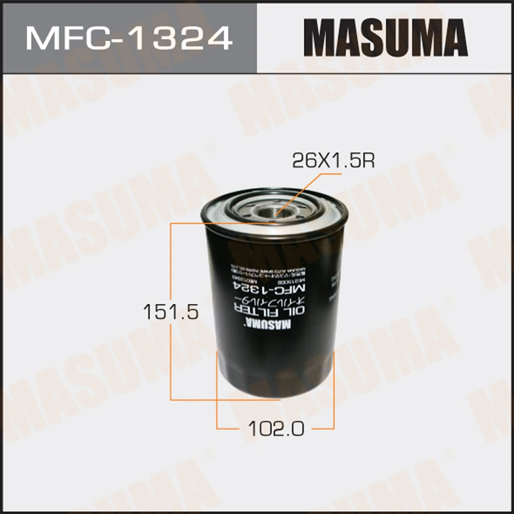 Фильтр масляный Masuma MFC-1324