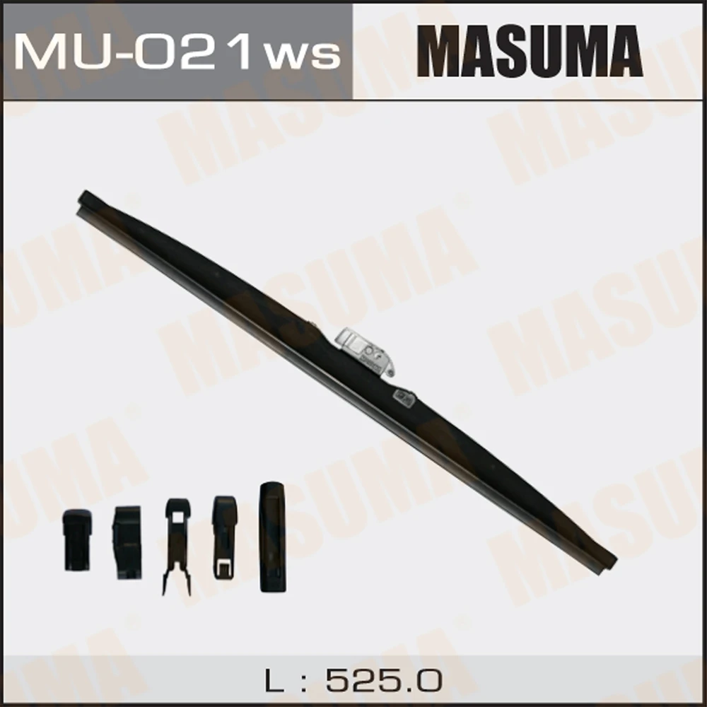 Щётка стеклоочистителя зимняя каркасная Masuma Оптимум 525 мм, MU-021ws